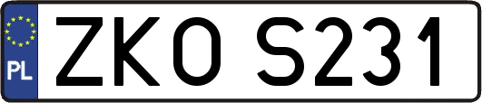 ZKOS231