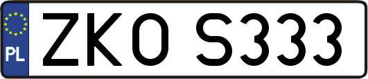 ZKOS333