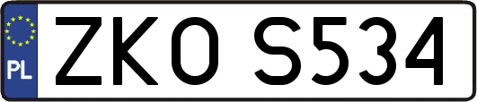 ZKOS534