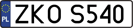 ZKOS540