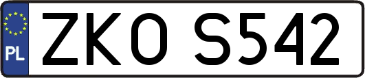 ZKOS542
