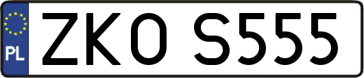 ZKOS555