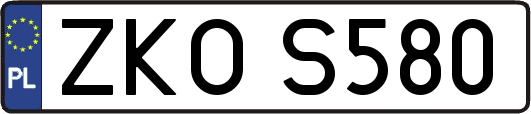 ZKOS580