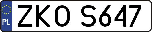 ZKOS647