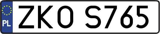 ZKOS765