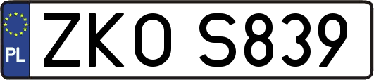 ZKOS839