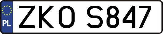 ZKOS847