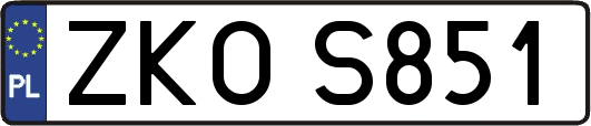 ZKOS851