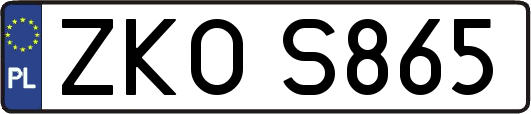 ZKOS865