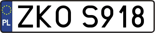 ZKOS918