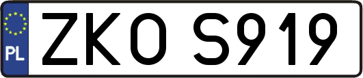 ZKOS919