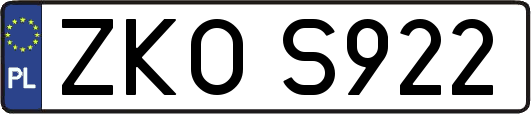 ZKOS922