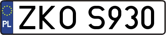 ZKOS930
