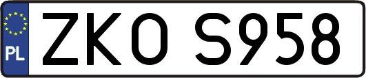 ZKOS958
