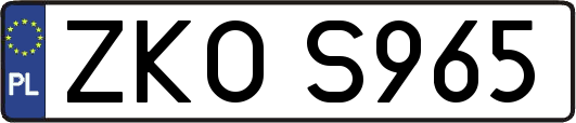 ZKOS965