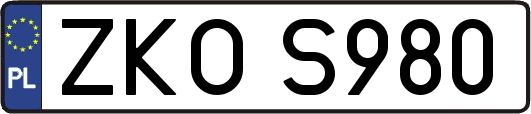 ZKOS980