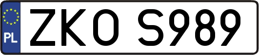 ZKOS989
