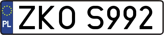 ZKOS992
