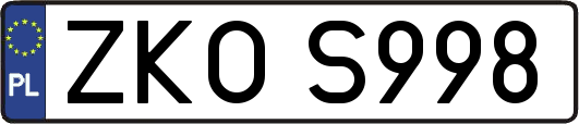 ZKOS998