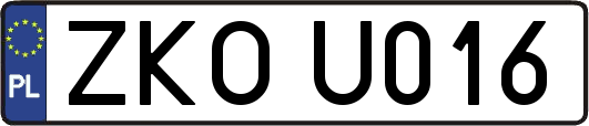 ZKOU016