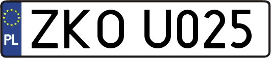 ZKOU025