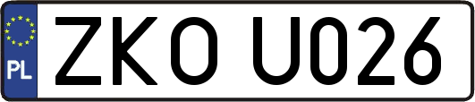 ZKOU026