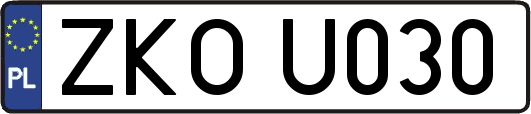 ZKOU030