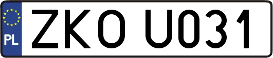 ZKOU031