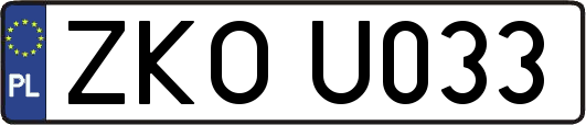 ZKOU033