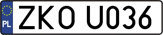ZKOU036