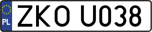 ZKOU038