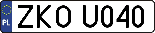 ZKOU040