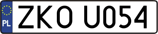 ZKOU054