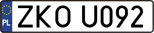 ZKOU092
