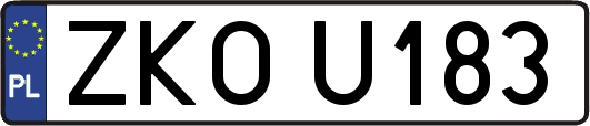 ZKOU183