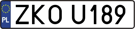 ZKOU189