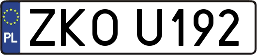 ZKOU192