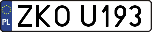 ZKOU193