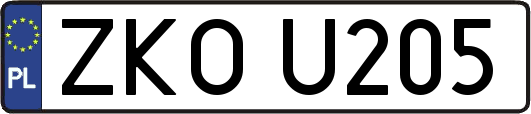 ZKOU205