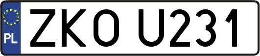 ZKOU231