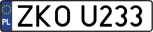 ZKOU233