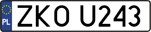 ZKOU243