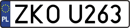 ZKOU263