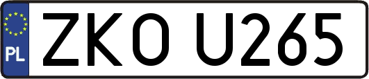 ZKOU265