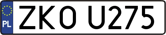 ZKOU275