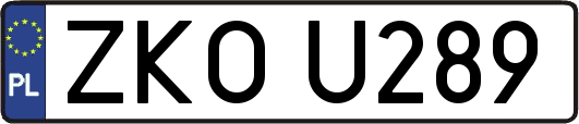 ZKOU289