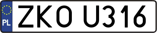 ZKOU316