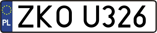 ZKOU326