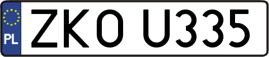 ZKOU335