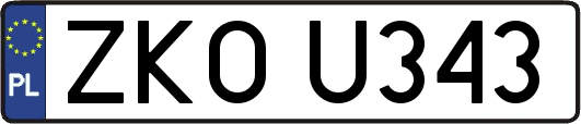 ZKOU343